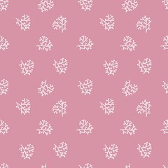 Floral seamless branches pattern for textiles and packaging and linens and gifts and cards and wrapping paper
