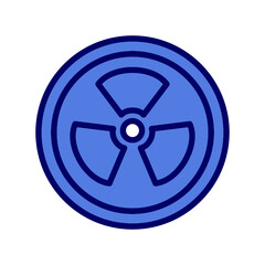 Fototapeta premium Radiation Icon