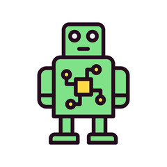 Fototapeta premium Robot Icon
