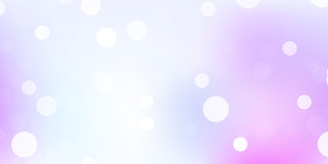 Light purple vector pattern with abstract shapes.