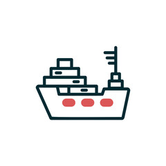 Cargo Ship Icon