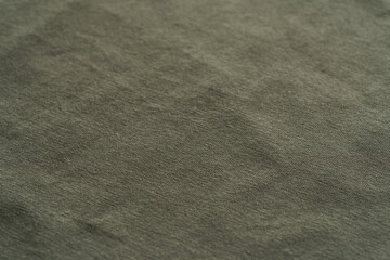 closeup shot of green premium cotton fabric