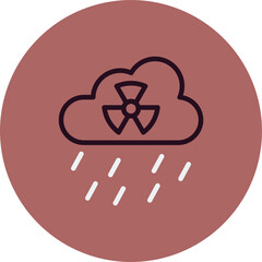 Acid Rain Icon
