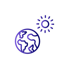 Global Warming Icon