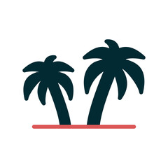 Obraz premium Oasis Icon