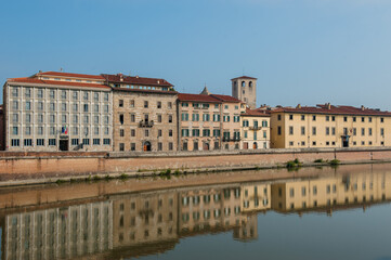 Fototapeta na wymiar View of Pisa, Italy