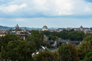 Fototapeta na wymiar Beautiful view of Rome, Italy