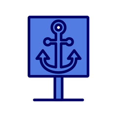 Obraz premium Anchor Icon