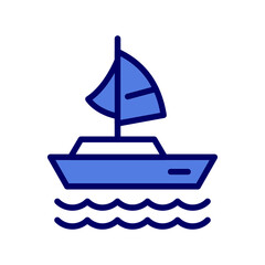 Sailing Boat Icon