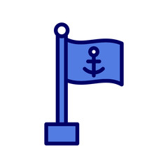 Sea Flag Icon