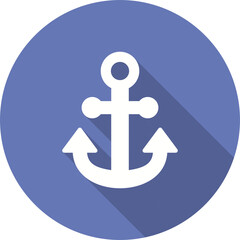 Fototapeta premium Anchor Icon
