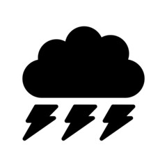 Obraz premium Storm Icon