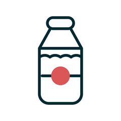 Milk Bottle Icon