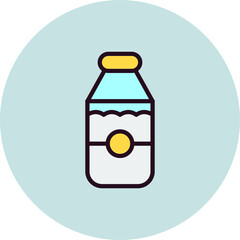 Milk Bottle Icon