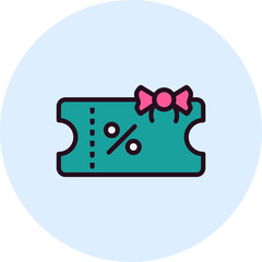Gift Voucher Icon