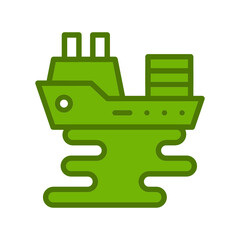Oil Spill Icon