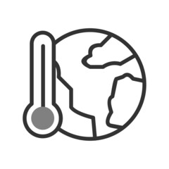 Greenhouse Effect Icon