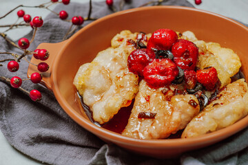 Guobaorou, Chinese food Crispy Sweet and Sour Pork