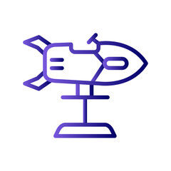 Obraz premium Rocket Icon
