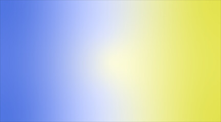 Bright vector blue and yellow gradient background