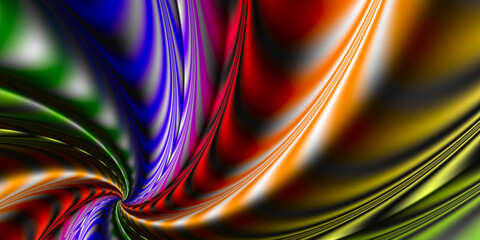 Abstract colorful fractal beauty background, geometric wallpaper