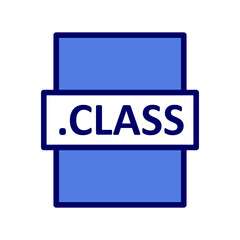 Fototapeta premium .CLASS Icon
