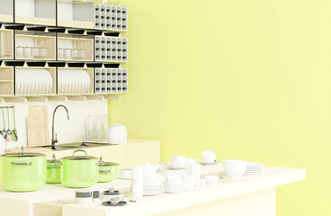 Interior images for real estate ads, blogs and websites 3d render illustration