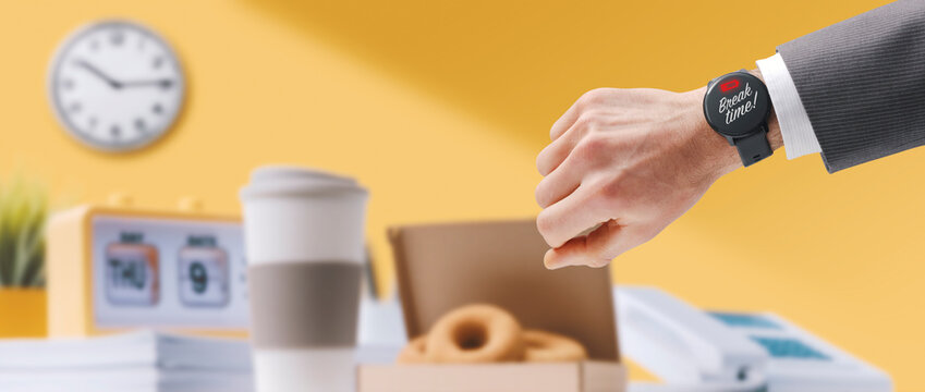 It's break time in the office