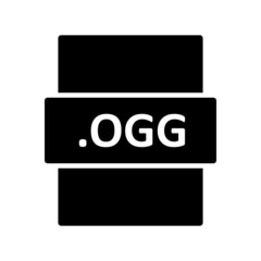 Fototapeta premium .OGG Icon