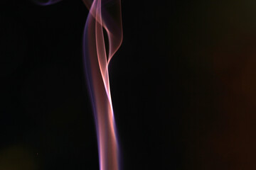 Obraz premium smoke on black