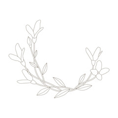 spring flower, vector