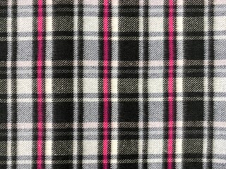 Checkered colored scarf background. Soft scarf with grunge striped checkered pattern.