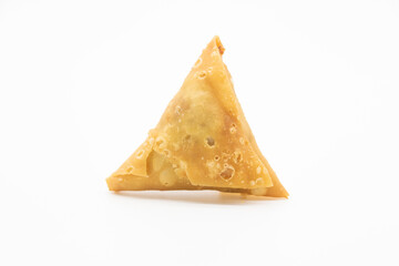 Samosa isolated on white background