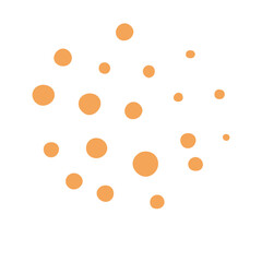 abstract organic shape vector element