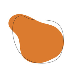 Abstract Organic Shape Icon