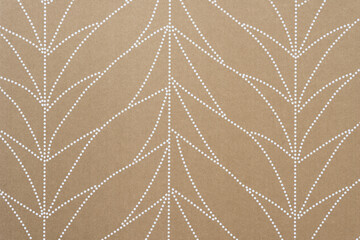 paper background with dotted lines (foliage)