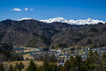 上ノ平展望台からの風景