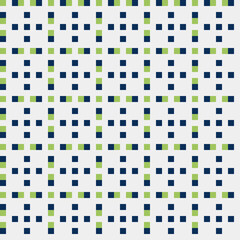 Fototapeta premium Abstract Cross Pattern generative computational art illustration