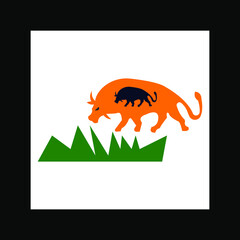 ENDIO   BULL VECTOR LOGO 