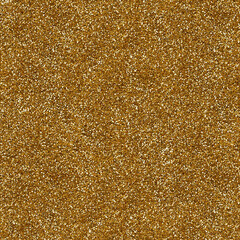 Golden background with glitter effect.