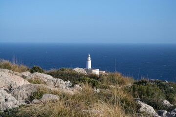 Fototapeta na wymiar Mallorca Cap Formentor Leuchtturm