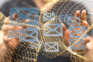 mail communication support contact concept service