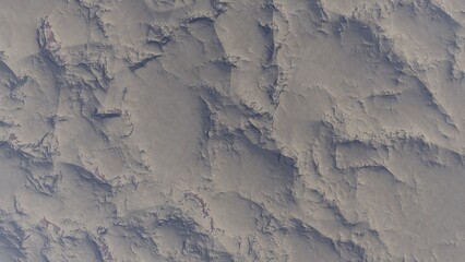 realistic surface of an alien planet, view from the surface of an exo-planet	
