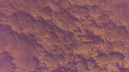 realistic surface of an alien planet, view from the surface of an exo-planet	
