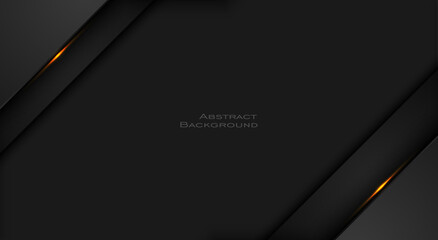 Elegant black premium abstract background
