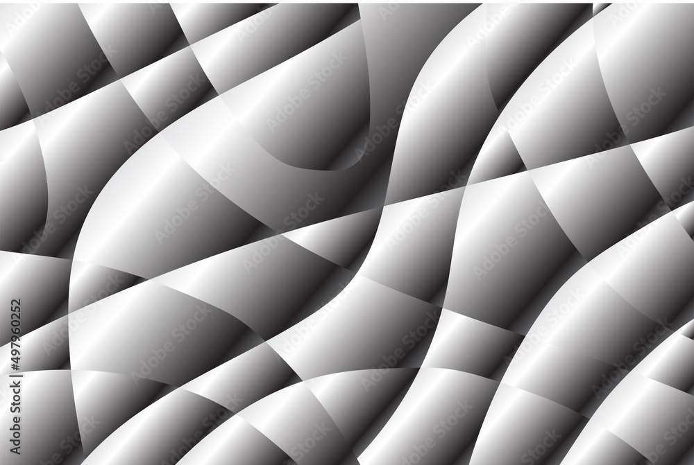 Poster abstract background with soft curvy waves, flowing 3d shapes background. fluids and abstract waves, 