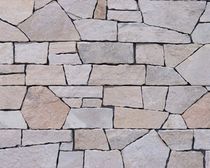Part of stone wall for background