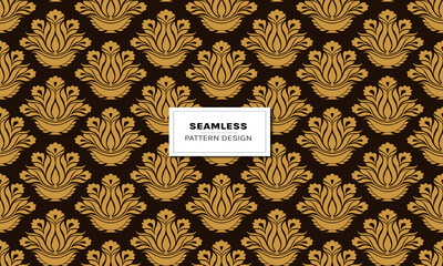 Floral vector pattern design 