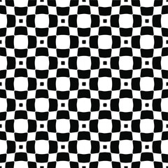 Seamless vector pattern in geometric ornamental style. black and white pattern.Design element for prints, backgrounds, template, web pages and textile pattern. Geometric art.