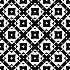 
Seamless vector pattern in geometric ornamental style. black and white pattern.Design element for prints, backgrounds, template, web pages and textile pattern. Geometric art.